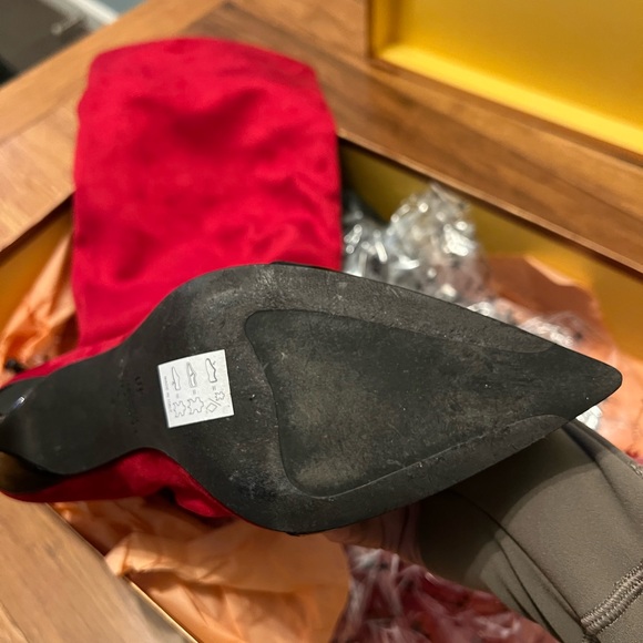 Marc Ellis suede knee Italian designer high boots - Picture 3 of 6